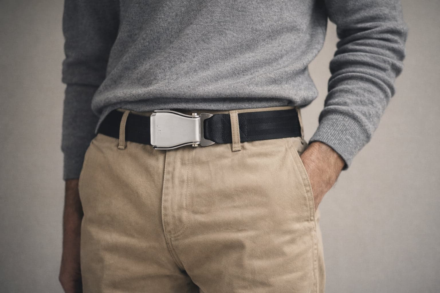 Fly-Belts POLAR airplane belt in black — view 5